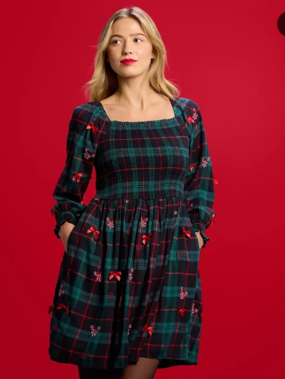 Minnie Mouse Peppermint Swirl Dress for women by Her universe